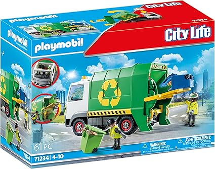 71234 City Life Recycling Truck (image for) 71234 City Life Recycling Truck