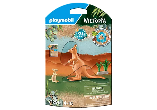 71290 Wiltopia - Kangaroo with Joey (image for) 71290 Wiltopia - Kangaroo with Joey