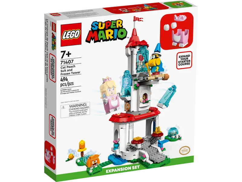 71407 Cat Peach Suit and Frozen Tower Expansion Set (image for) 71407 Cat Peach Suit and Frozen Tower Expansion Set