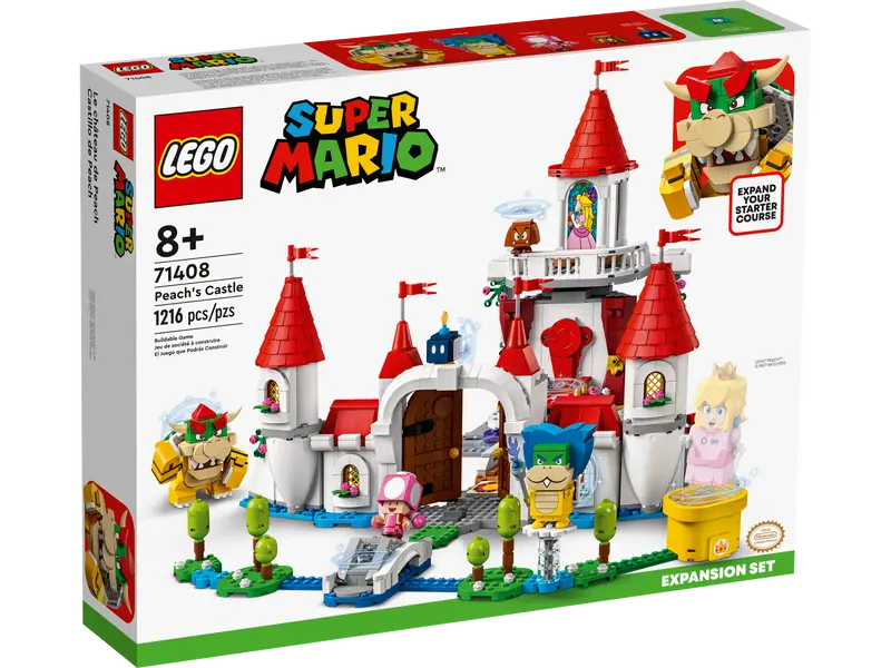 71408 Peach’s Castle Expansion Set (image for) 71408 Peach’s Castle Expansion Set