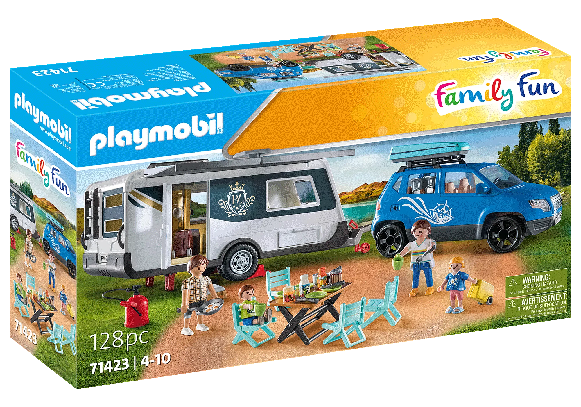 71423 Caravan with Car (image for) 71423 Caravan with Car