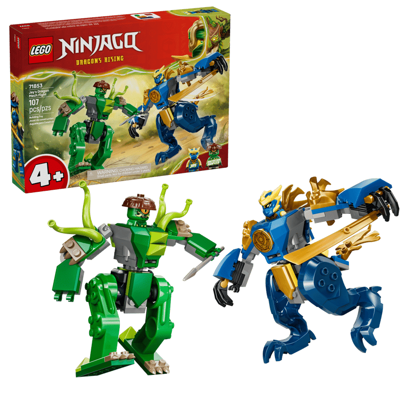 71853 Jay's Dragon Mech Fight (image for) 71853 Jay's Dragon Mech Fight