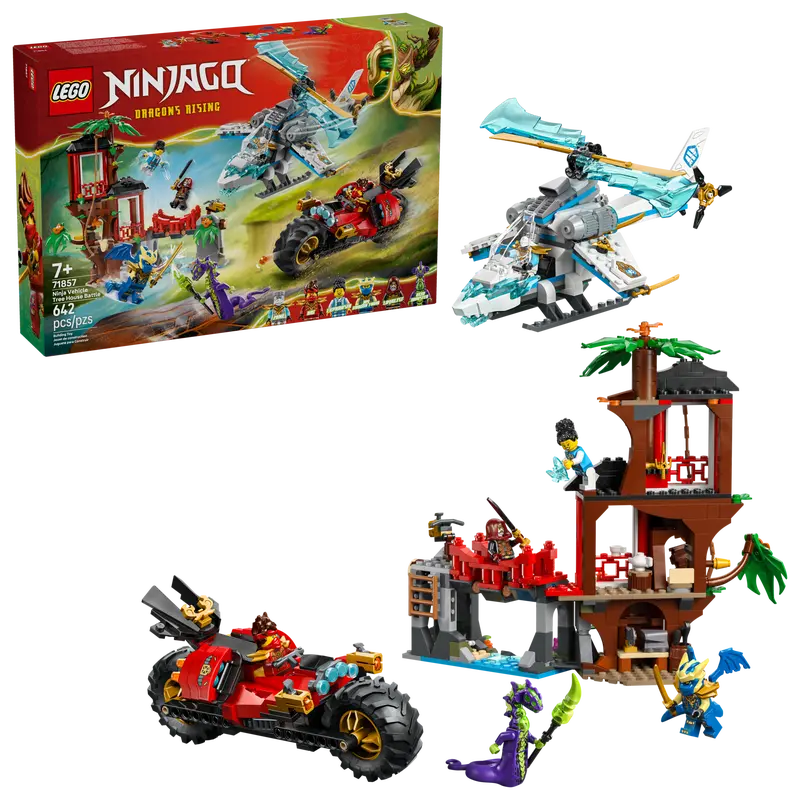 71857 Ninja Vehicle Tree House Battle (image for) 71857 Ninja Vehicle Tree House Battle