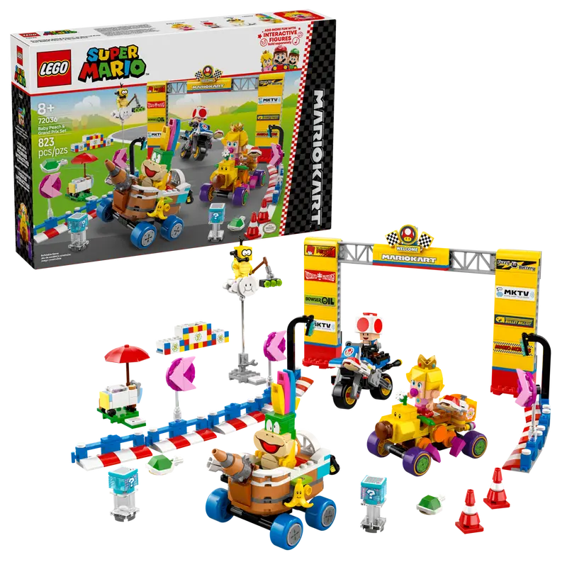 72036 Mario Kart™ – Baby Peach & Grand Prix Set (image for) 72036 Mario Kart™ – Baby Peach & Grand Prix Set