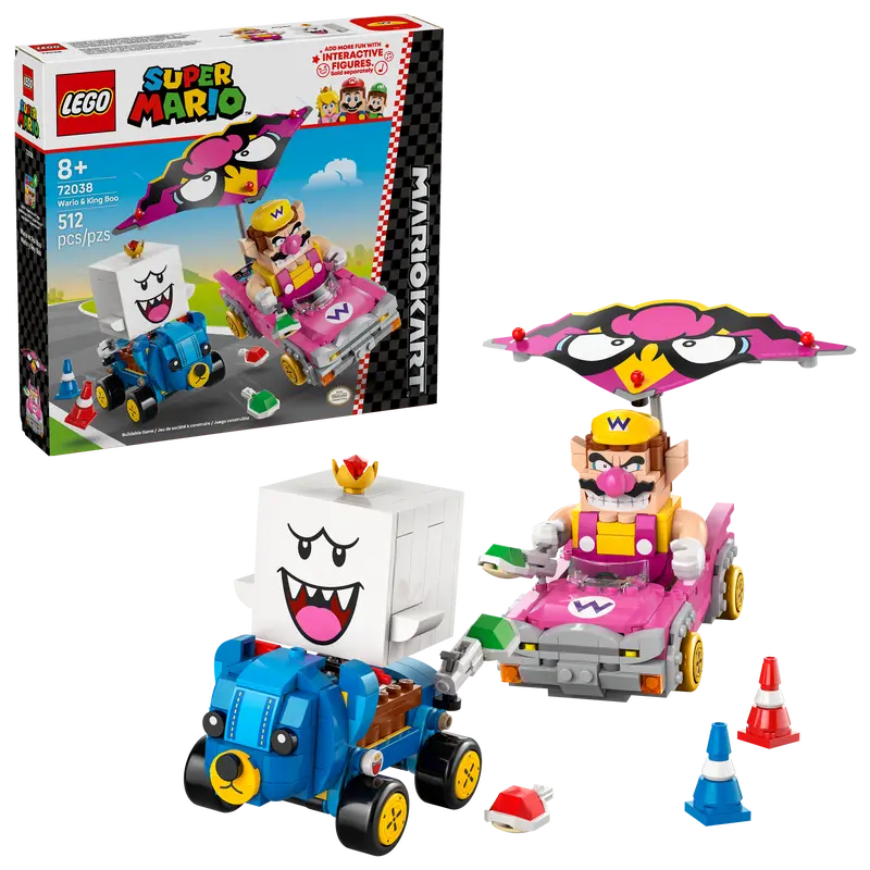 72038 Mario Kart™ – Wario & King Boo (image for) 72038 Mario Kart™ – Wario & King Boo
