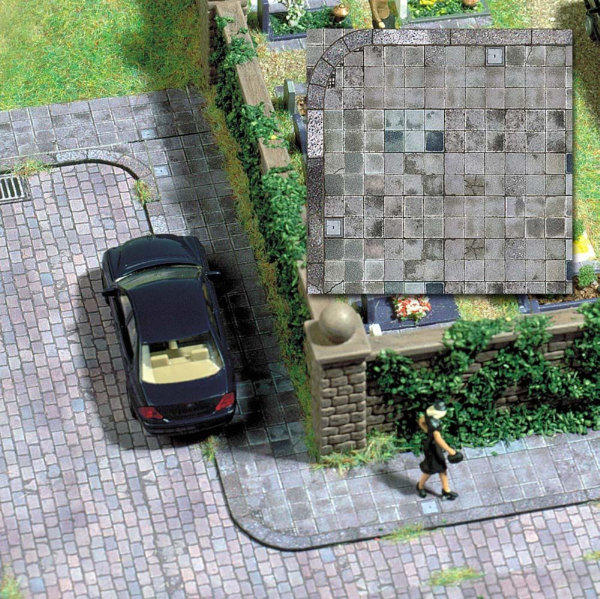 7418 CONCRETE PAVING SLABS 2 X CARD SHEETS (image for) 7418 CONCRETE PAVING SLABS 2 X CARD SHEETS
