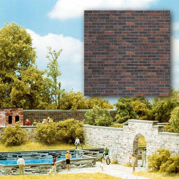 7424 DARK BRICK 2 X CARD SHEETS EA 210X148MM (image for) 7424 DARK BRICK 2 X CARD SHEETS EA 210X148MM