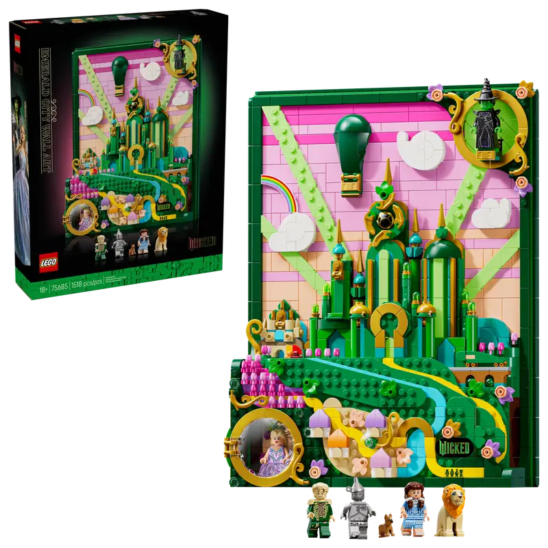 75685 Emerald City Wall Art (image for) 75685 Emerald City Wall Art