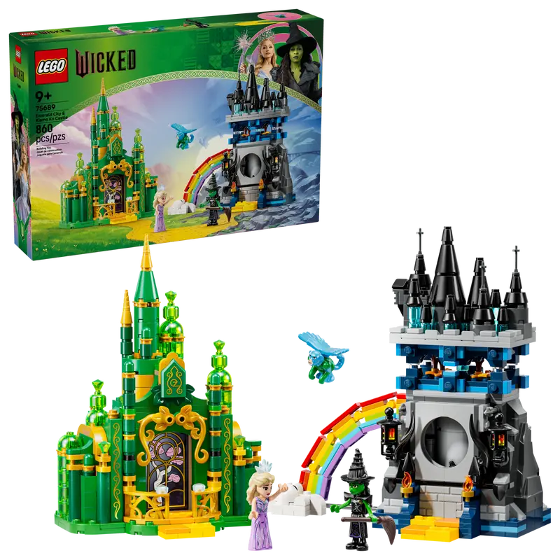 75689 Emerald City & Kiamo Ko Castle (image for) 75689 Emerald City & Kiamo Ko Castle