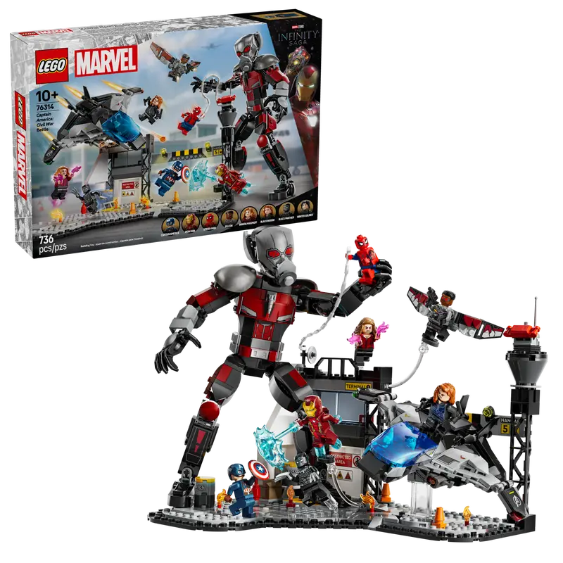 76314 Captain America: Civil War Action Battle (image for) 76314 Captain America: Civil War Action Battle
