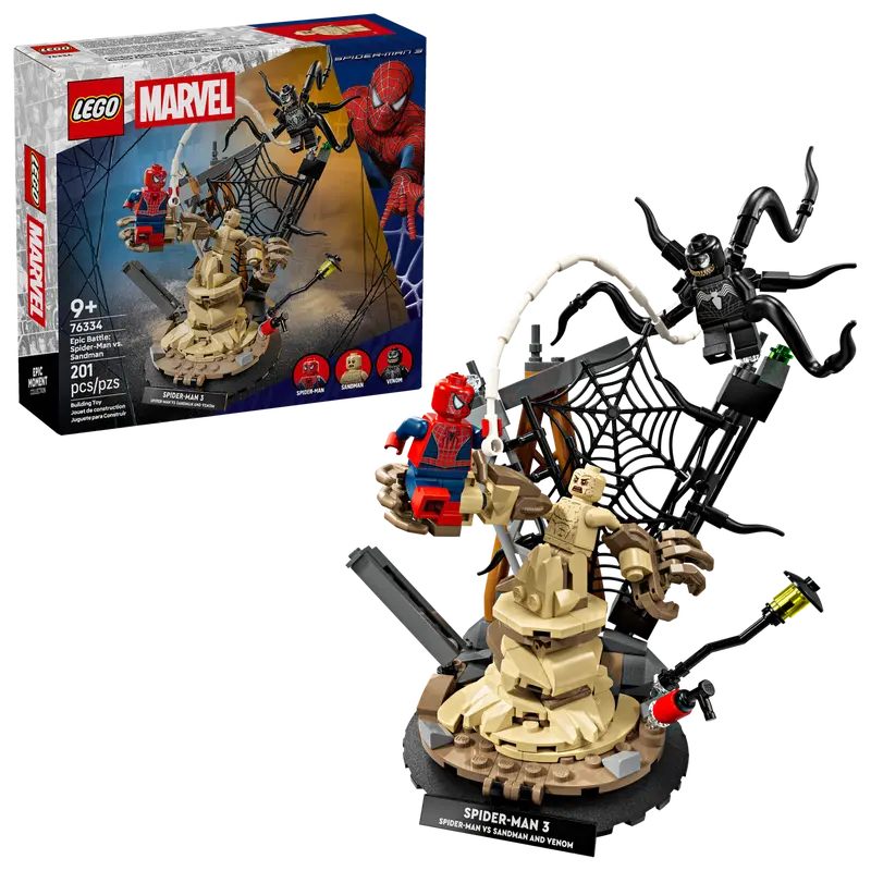 76334 Epic Battle: Spider-Man vs. Sandman (image for) 76334 Epic Battle: Spider-Man vs. Sandman