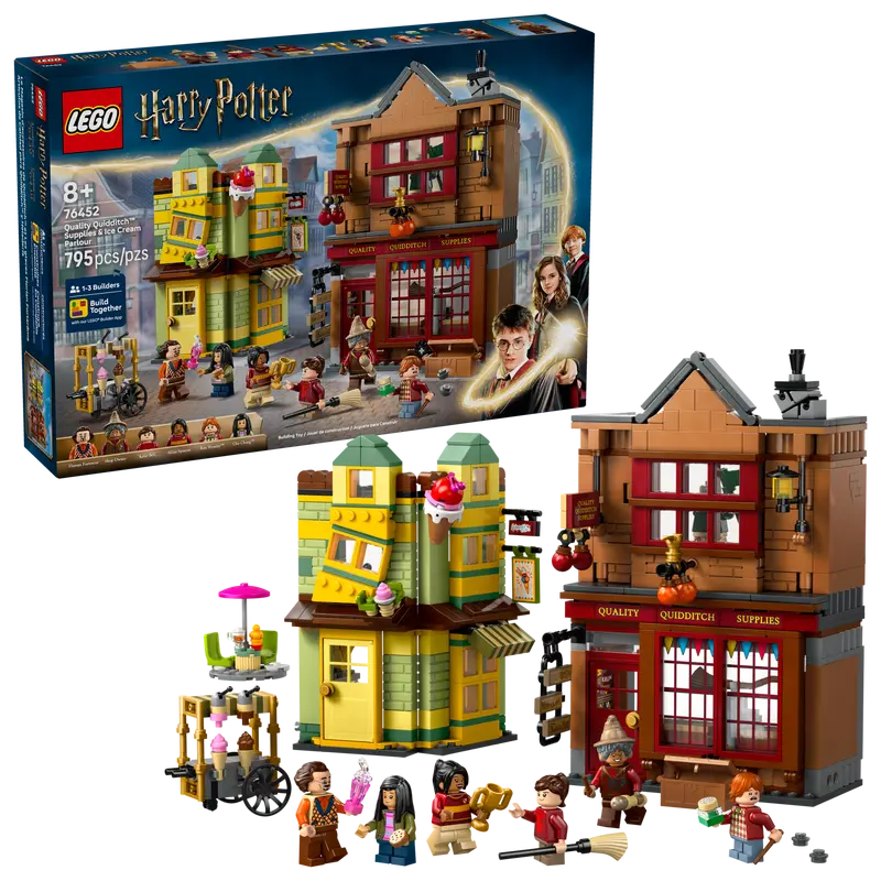 76452 Quality Quidditch™ Supplies & Ice Cream Parlour (image for) 76452 Quality Quidditch™ Supplies & Ice Cream Parlour