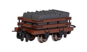 77316 Slate Wagon with Load - Brown (image for) 77316 Slate Wagon with Load - Brown