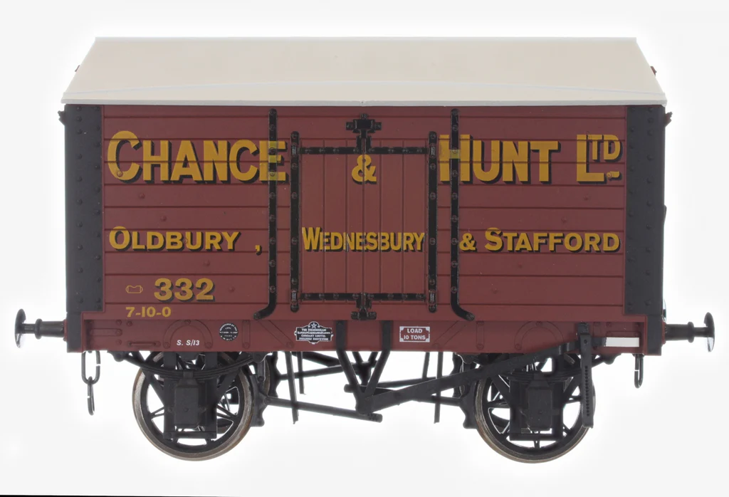 7F-018-009 O Gauge Salt Van Chance & Hunt 332 (image for) 7F-018-009 O Gauge Salt Van Chance & Hunt 332