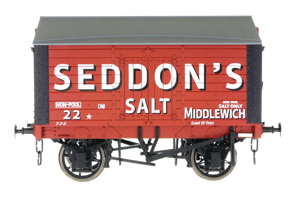 7F-018-013 O Gauge Salt Van Seddons 22 (image for) 7F-018-013 O Gauge Salt Van Seddons 22