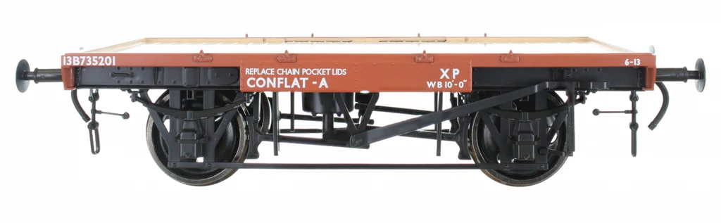 7F-037-102 O Gauge BR Conflat A B735201 (image for) 7F-037-102 O Gauge BR Conflat A B735201