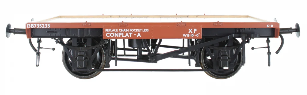 7F-037-103 O Gauge B R Conflat A B735233 13 Tons 6.0 (image for) 7F-037-103 O Gauge B R Conflat A B735233 13 Tons 6.0