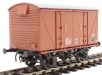 7F-049-201 VEV 'Vanwide' 12t 4-wheel goods van in BR bauxite (image for) 7F-049-201 VEV 'Vanwide' 12t 4-wheel goods van in BR bauxite