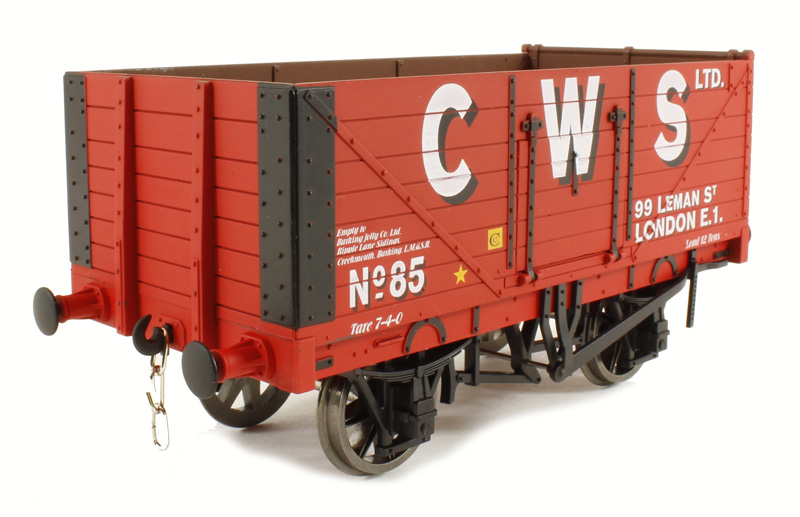 7F-071-017 7-plank open wagon "CWS, London" - 85 (image for) 7F-071-017 7-plank open wagon "CWS, London" - 85