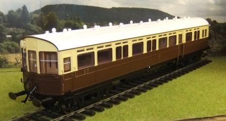 7P-004-003 GWR Autocoach No.37 (image for) 7P-004-003 GWR Autocoach No.37