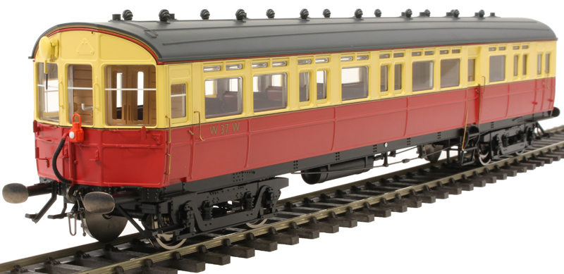 7P-004-008 GWR Autocoach W37W in BR crimson and cream (image for) 7P-004-008 GWR Autocoach W37W in BR crimson and cream