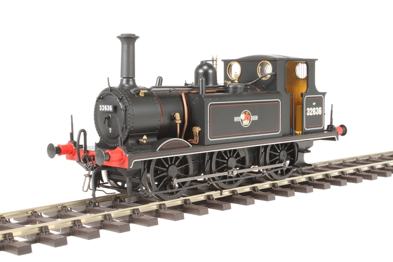 7S-010-011 Class A1X Terrier 0-6-0T 32636 in BR black with late (image for) 7S-010-011 Class A1X Terrier 0-6-0T 32636 in BR black with late