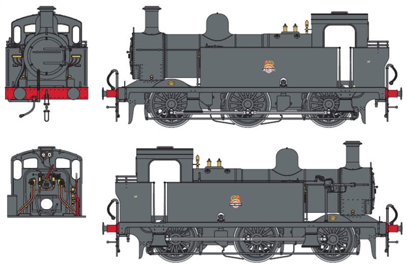 7S-026-010U 3F Jinty BR early UNNUMBERED (image for) 7S-026-010U 3F Jinty BR early UNNUMBERED