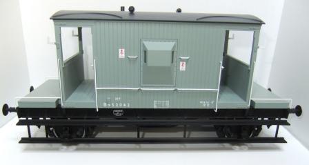 7F-200-005 BR 20t Brake Van Grey (image for) 7F-200-005 BR 20t Brake Van Grey