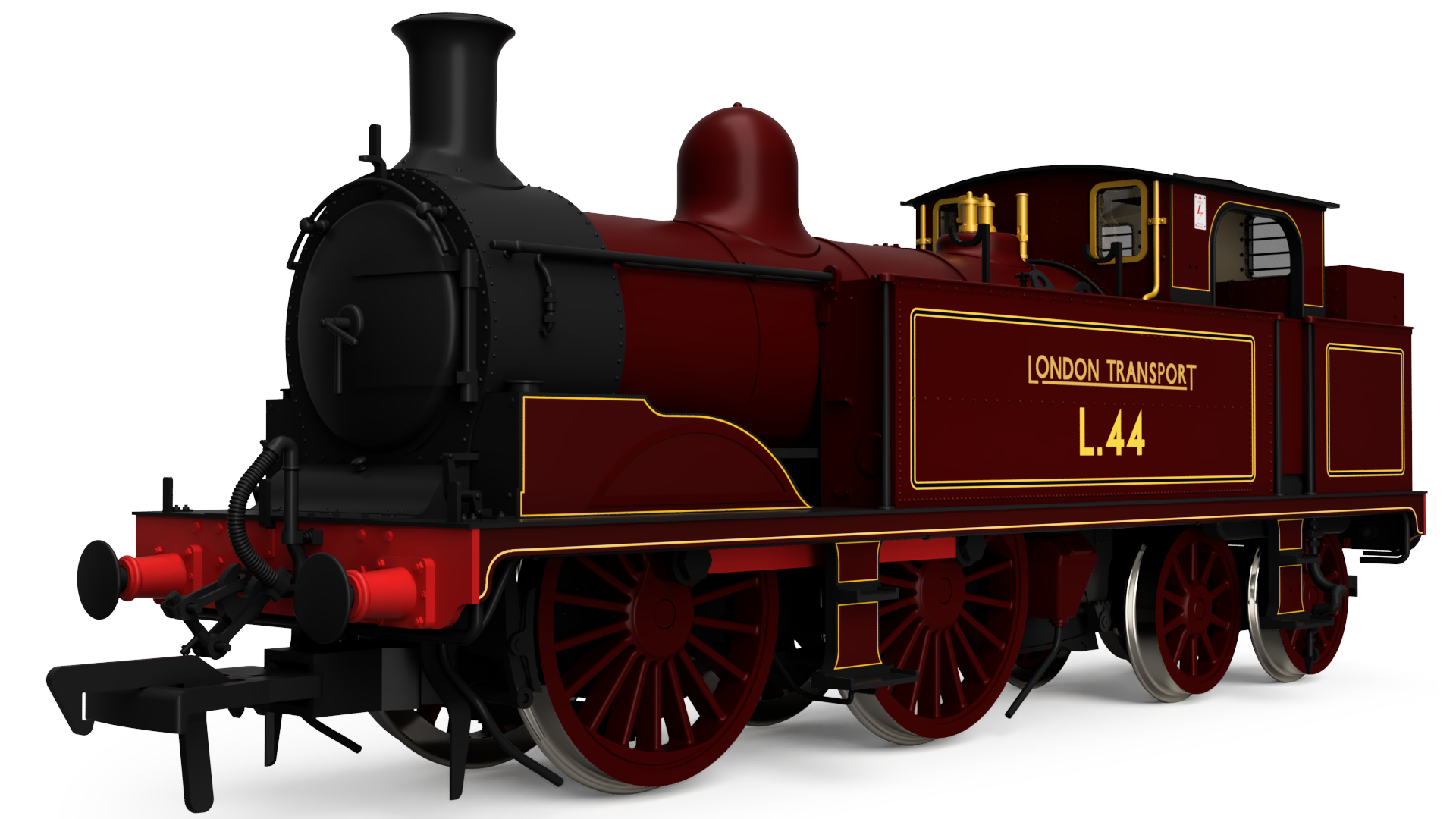 909501 : DCC Sound Fitted L44 London Transport Livery (image for) 909501 : DCC Sound Fitted L44 London Transport Livery