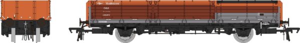 915012 OAA No. 100088, Railfreight red/grey (image for) 915012 OAA No. 100088, Railfreight red/grey