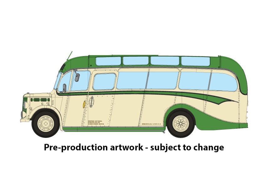 920003 Bedford OB – HOD75, Western National Omnibus Co (image for) 920003 Bedford OB – HOD75, Western National Omnibus Co