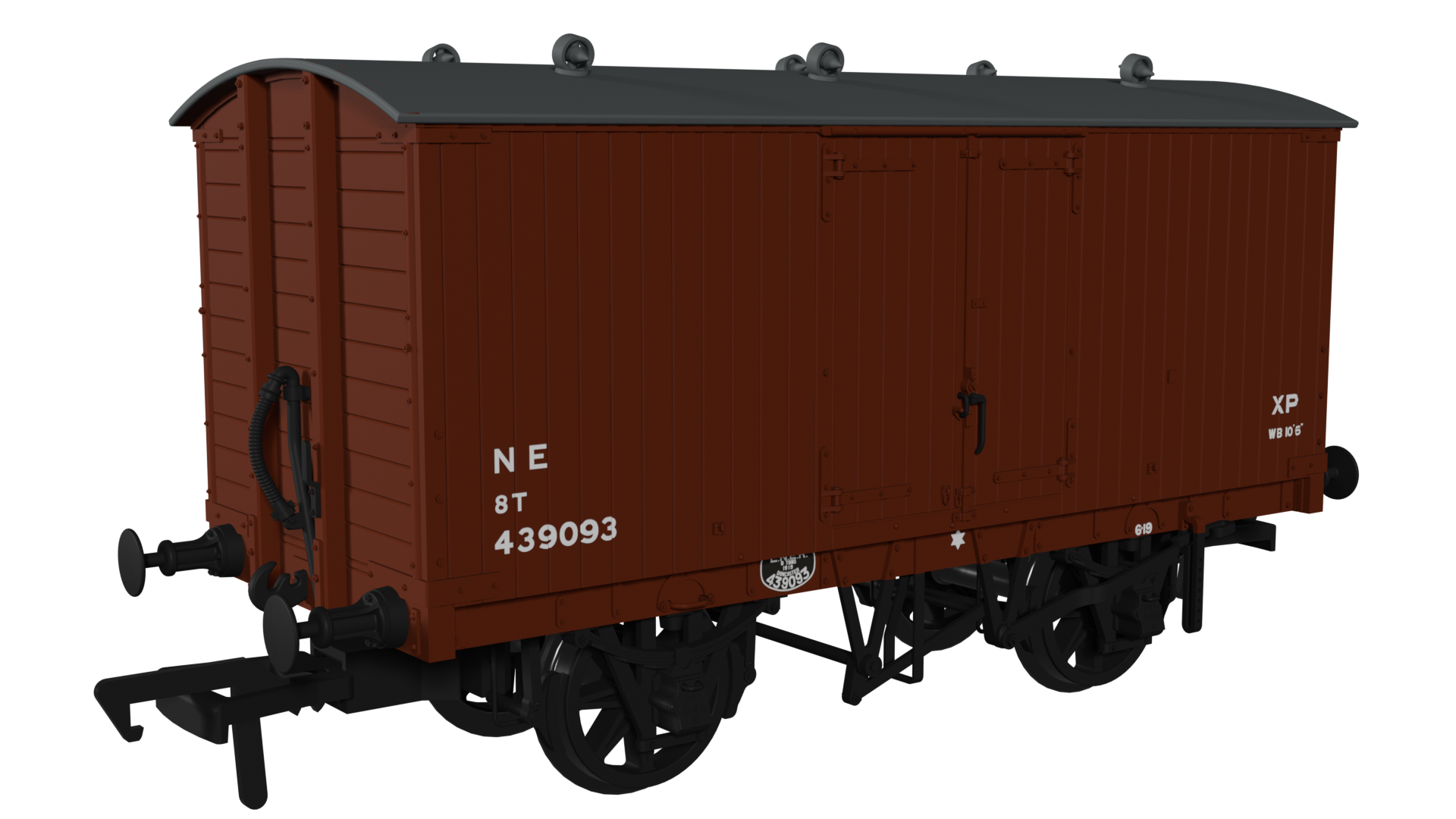 930010 GNR 8 Ton Van – NE (post-36) No.439093 (image for) 930010 GNR 8 Ton Van – NE (post-36) No.439093