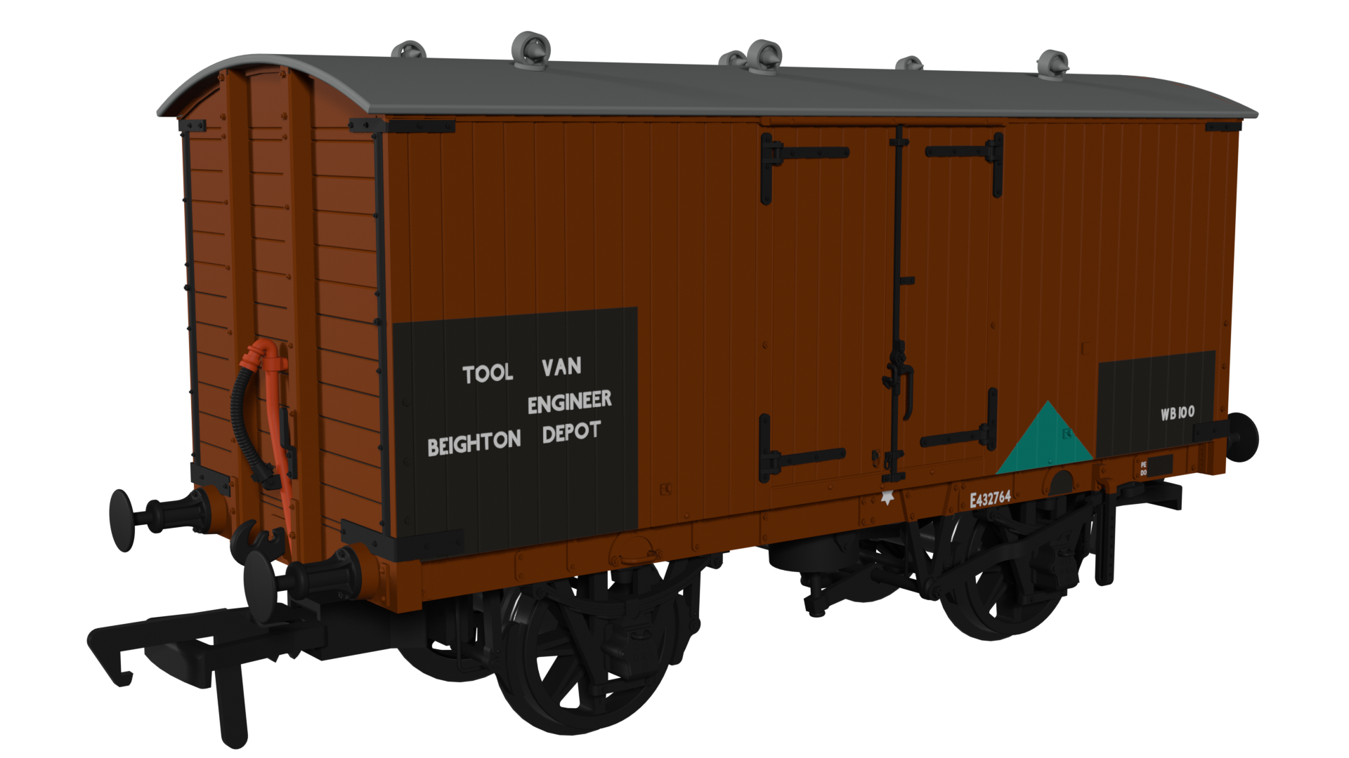 930015 GNR 8 Ton Van – BR Tool Van No.E432764 (image for) 930015 GNR 8 Ton Van – BR Tool Van No.E432764