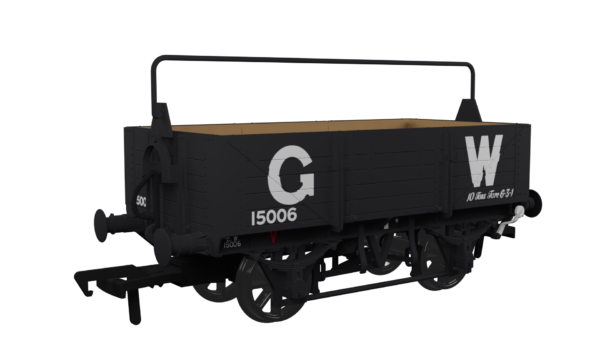 943015 GWR 5 Plank Open Diagram O15 – GWR No.15006 (image for) 943015 GWR 5 Plank Open Diagram O15 – GWR No.15006
