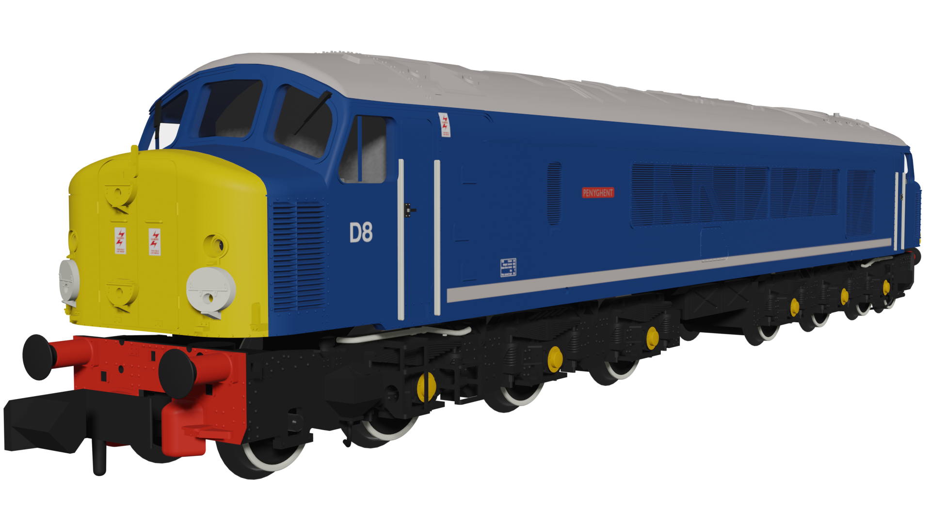 948008 Class 44 44008/D8 “Penyghent” BR Blue With Stripe (image for) 948008 Class 44 44008/D8 “Penyghent” BR Blue With Stripe