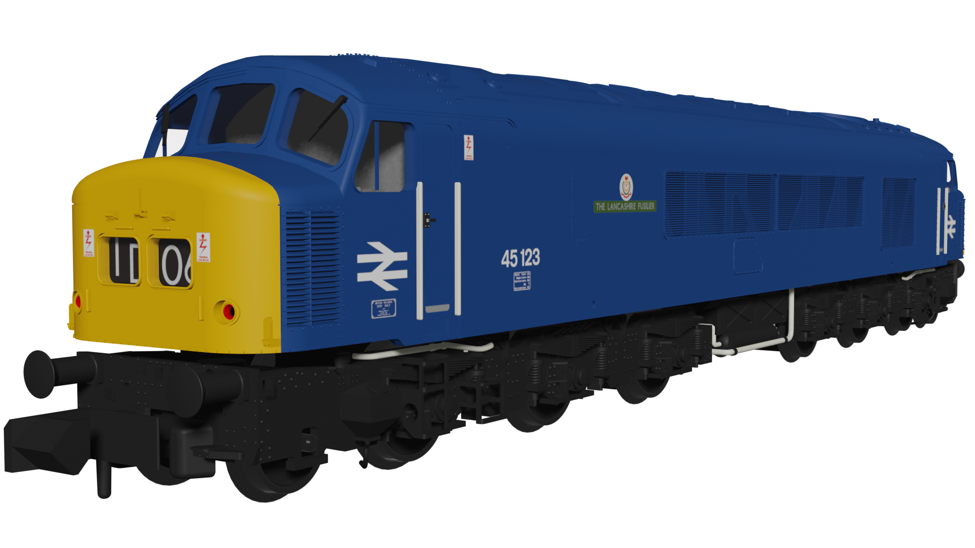 948106 Class 45 45123 “The Lancashire Fusilier” BR Blue (image for) 948106 Class 45 45123 “The Lancashire Fusilier” BR Blue