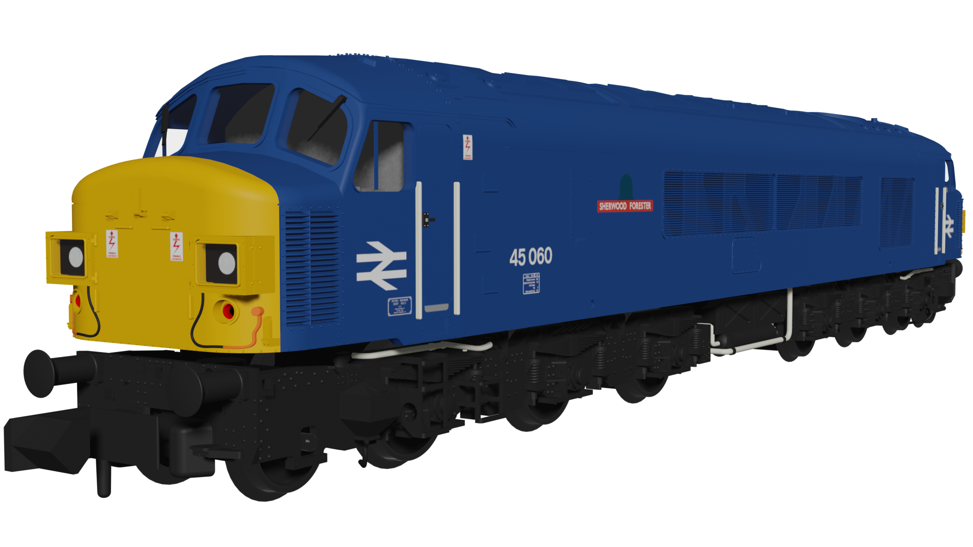 948108 Class 45 45060 “Sherwood Forester” BR Blue (image for) 948108 Class 45 45060 “Sherwood Forester” BR Blue