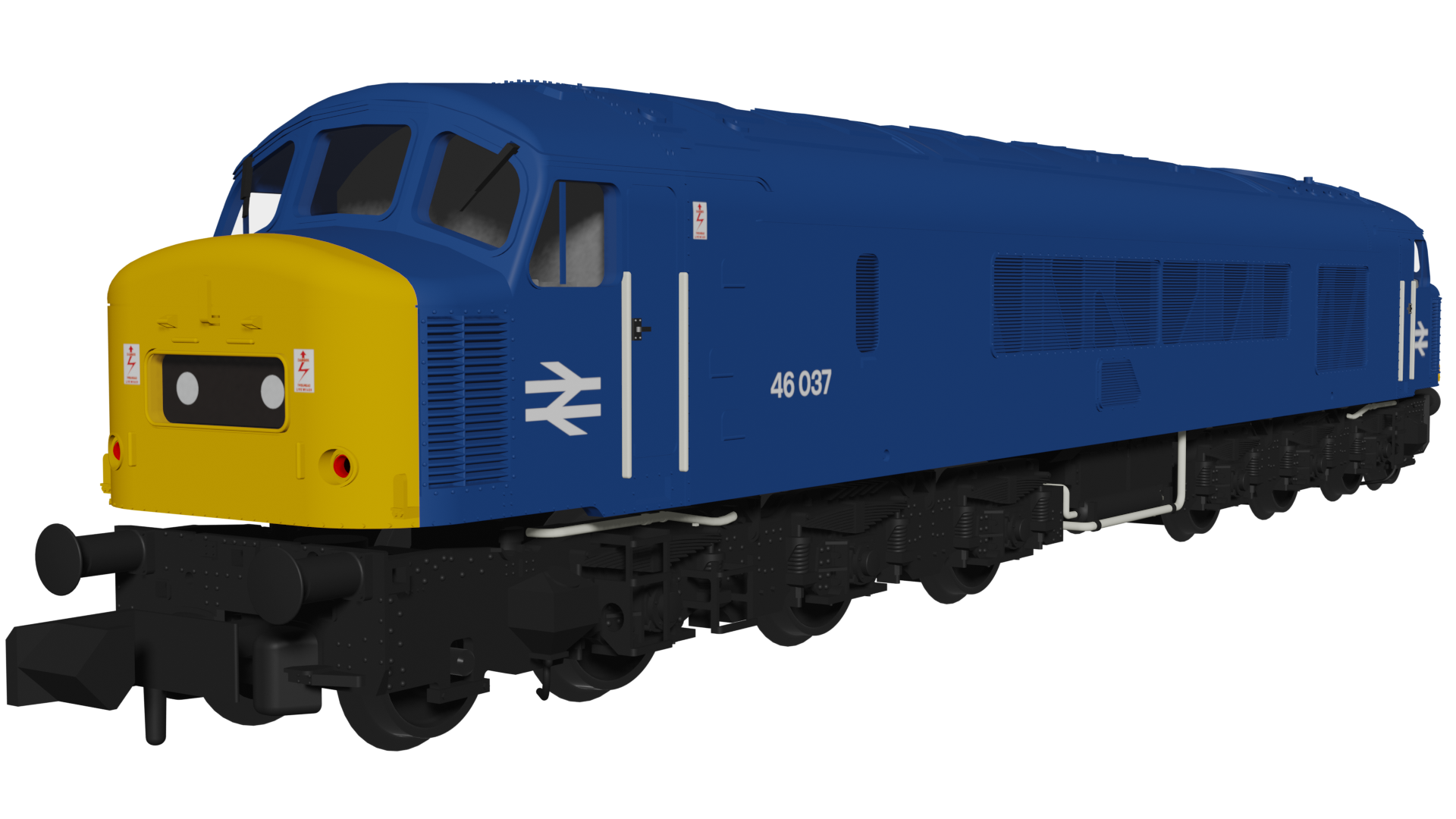 948705 Class 46 46037 BR Blue SOUND (image for) 948705 Class 46 46037 BR Blue SOUND