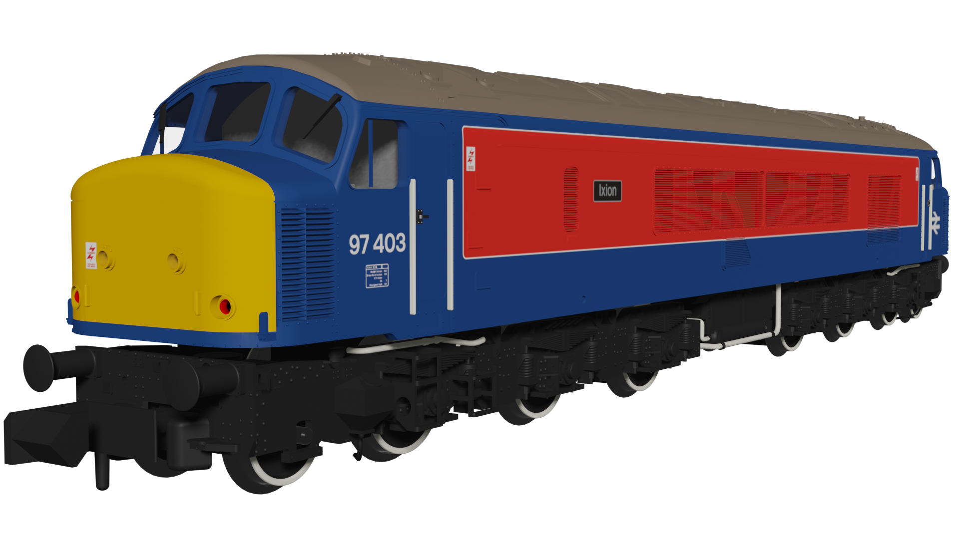 948707 Class 46 97403 Ixion RTC Blue/Red SOUND (image for) 948707 Class 46 97403 Ixion RTC Blue/Red SOUND