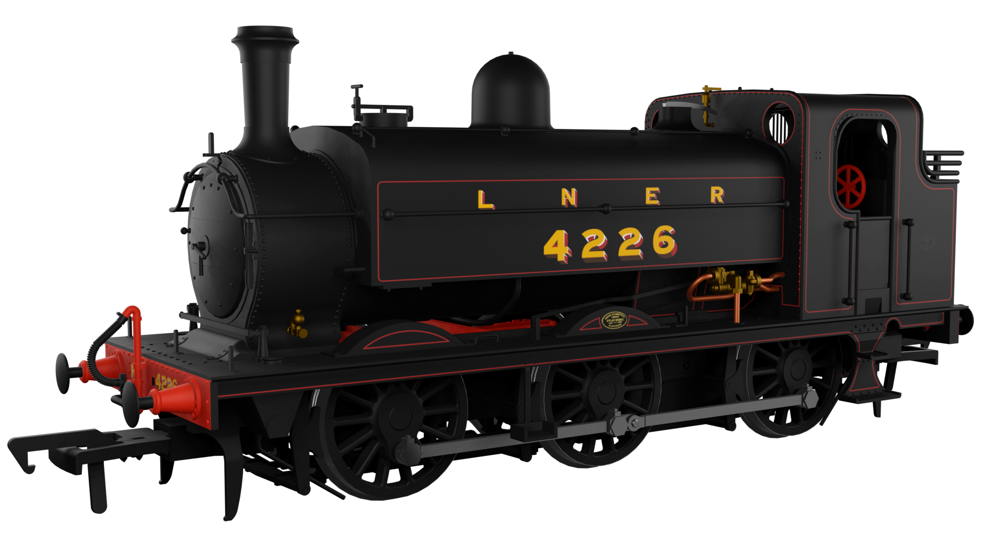 958004 LNER J52/2 No.4226 LNER Black with Red Lining (image for) 958004 LNER J52/2 No.4226 LNER Black with Red Lining