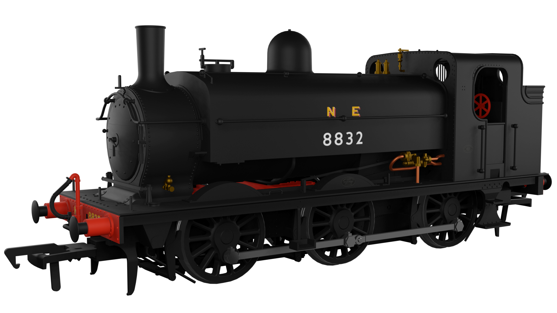 958006 LNER J52/2 No.8832 NE Plain Black (image for) 958006 LNER J52/2 No.8832 NE Plain Black