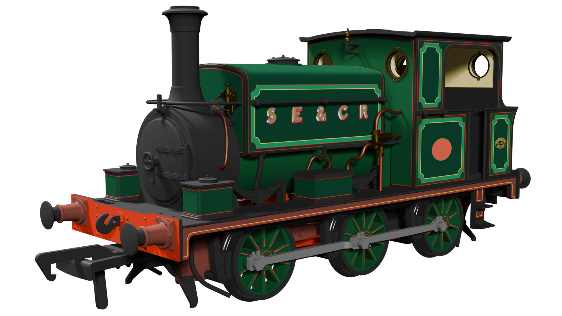 960509 Manning Wardle L Class – SECR SOUND (image for) 960509 Manning Wardle L Class – SECR SOUND