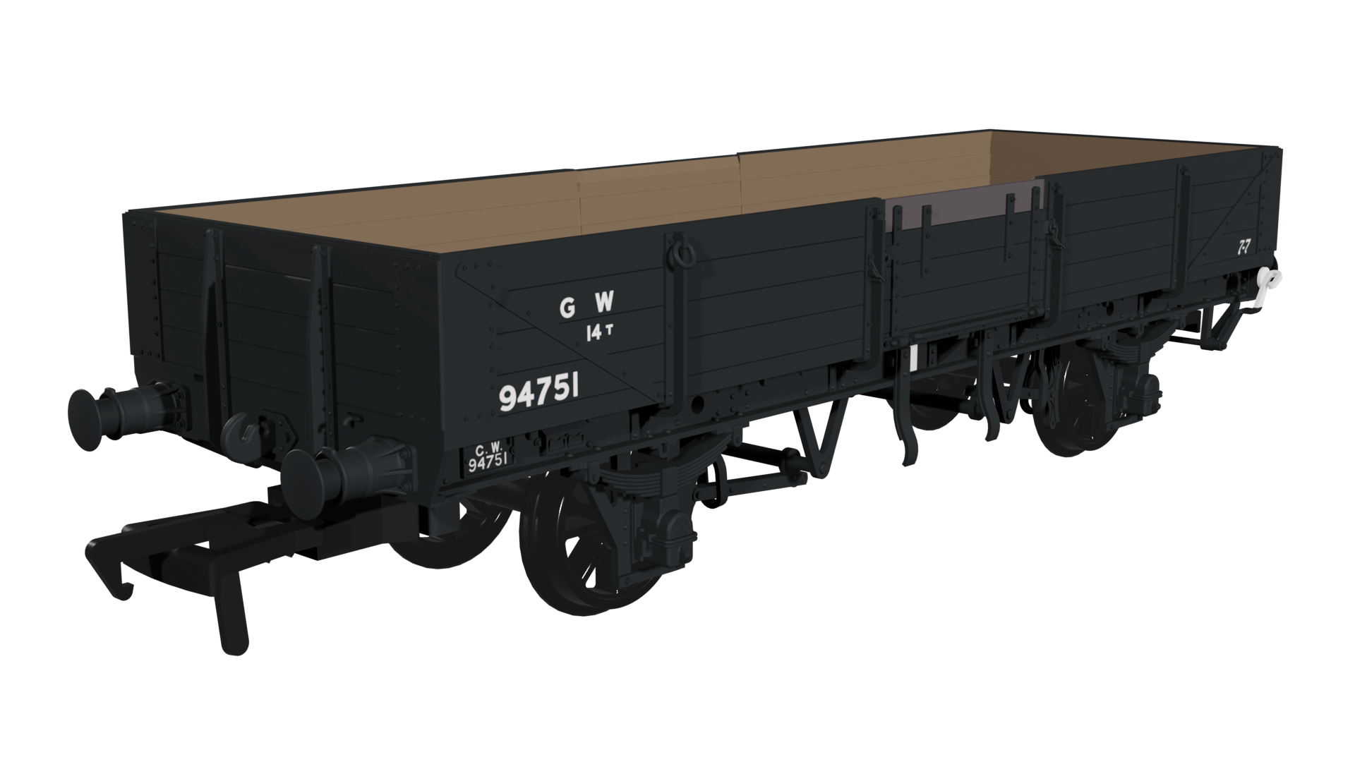 964007 GWR ‘Open C’ – GWR No.94751 (image for) 964007 GWR ‘Open C’ – GWR No.94751