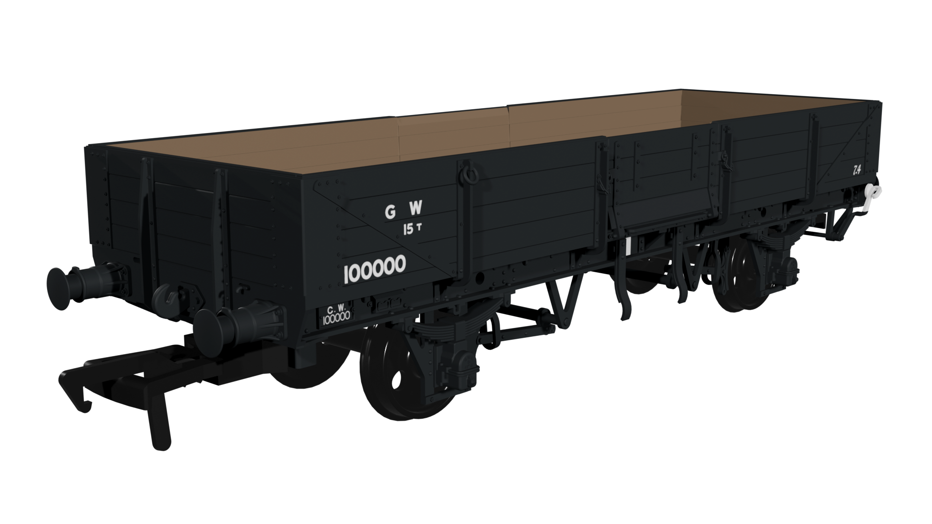 964008 GWR ‘Open C’ – GWR No.100000 (image for) 964008 GWR ‘Open C’ – GWR No.100000