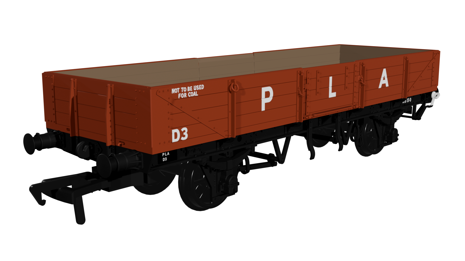 964013 GWR ‘Open C’ – PLA No.D3 (image for) 964013 GWR ‘Open C’ – PLA No.D3
