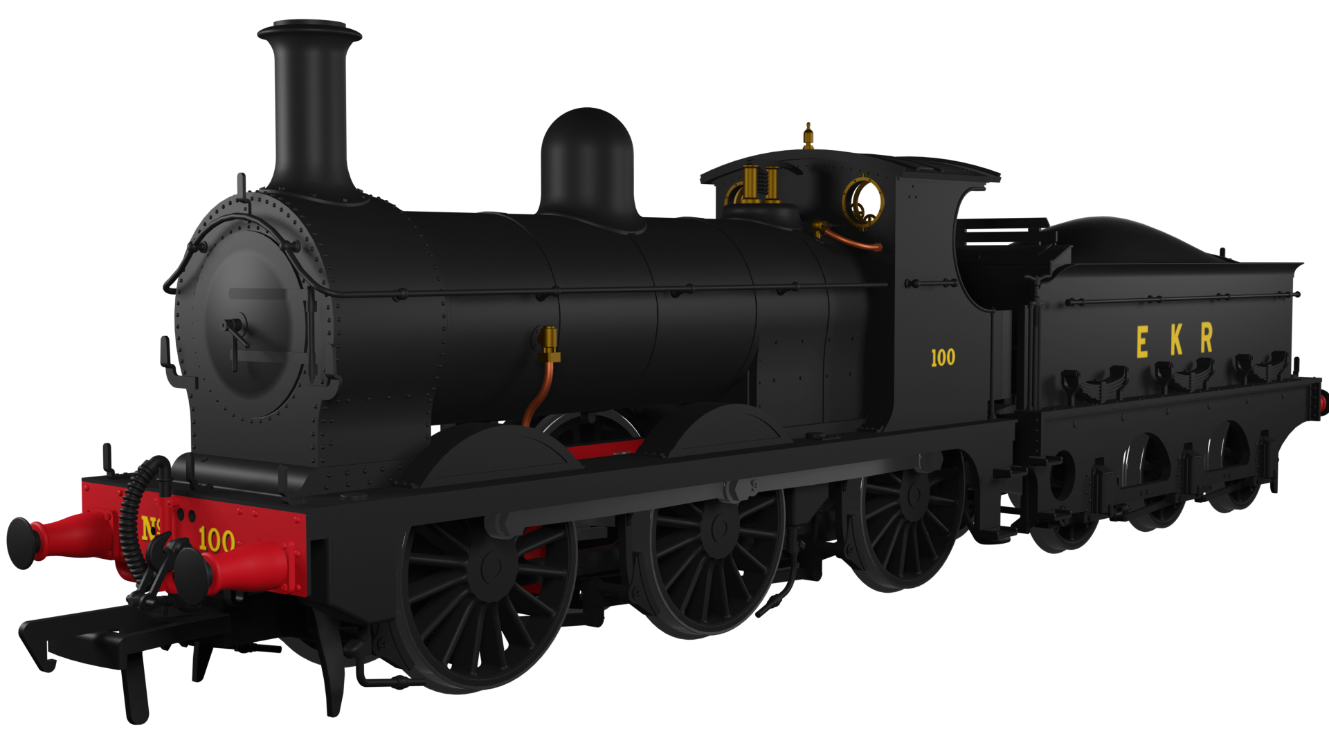 966008 SECR O1 No.100 East Kent Railway Black (image for) 966008 SECR O1 No.100 East Kent Railway Black