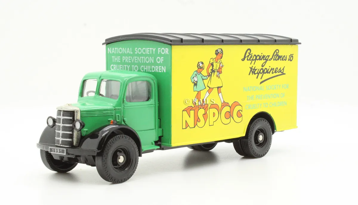 97123 Bedford O Series Box Van - 'NSPCC' (image for) 97123 Bedford O Series Box Van - 'NSPCC'