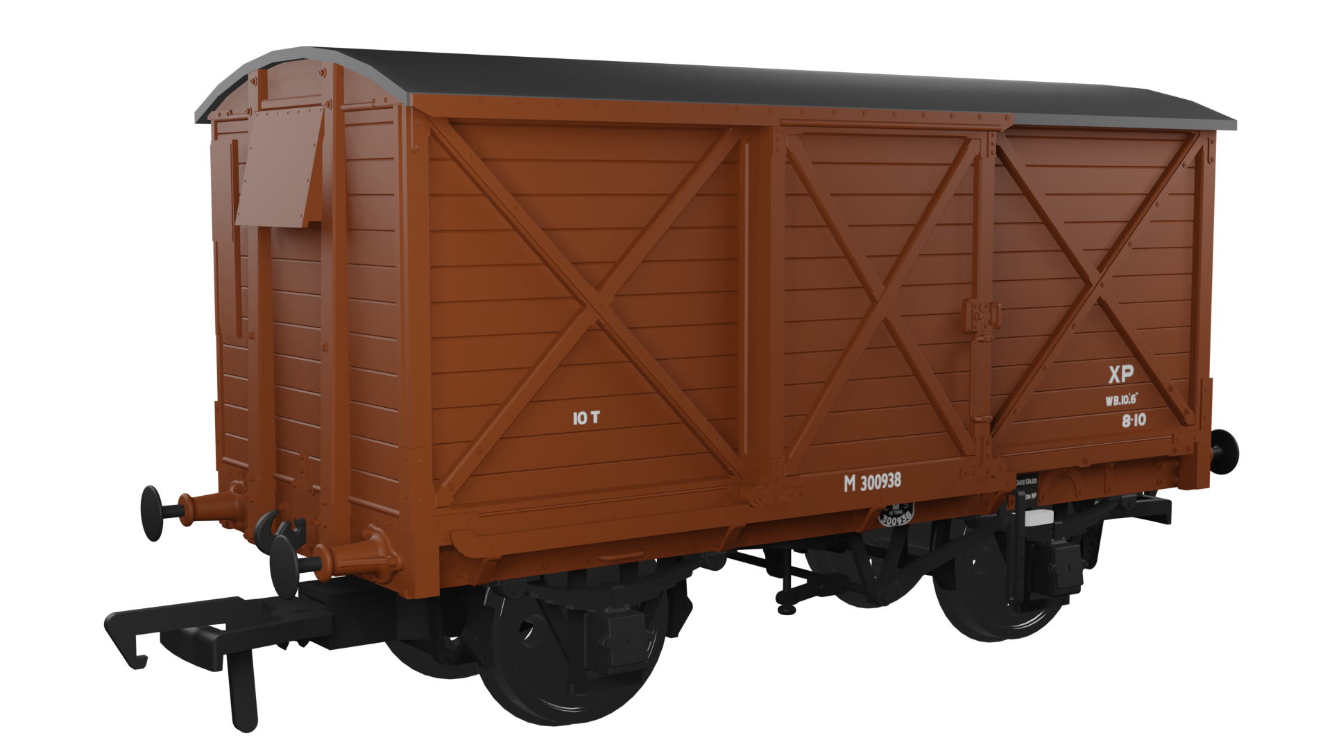 976013 CR Dia.67 10t Van – BR No.M300938 (image for) 976013 CR Dia.67 10t Van – BR No.M300938