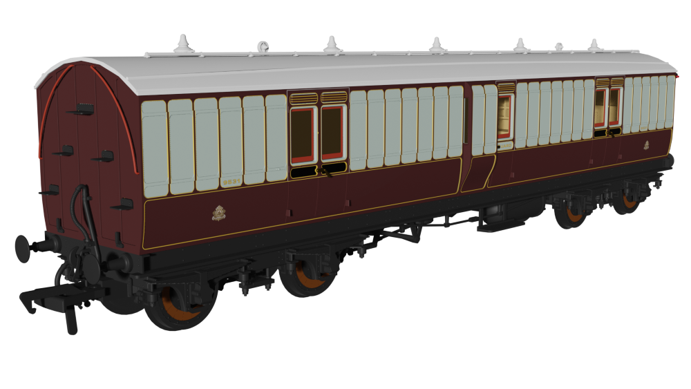 978042 LNWR ‘Evolution’ Non-Corridor Full Brake No.9531 (image for) 978042 LNWR ‘Evolution’ Non-Corridor Full Brake No.9531
