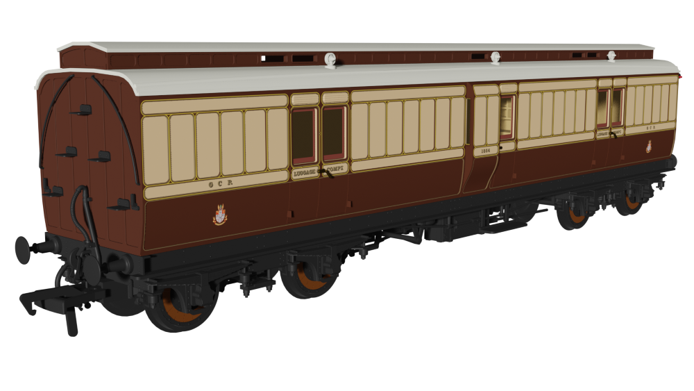 978046 GCR ‘Evolution’ Non-Corridor Full Brake No.1065 (image for) 978046 GCR ‘Evolution’ Non-Corridor Full Brake No.1065